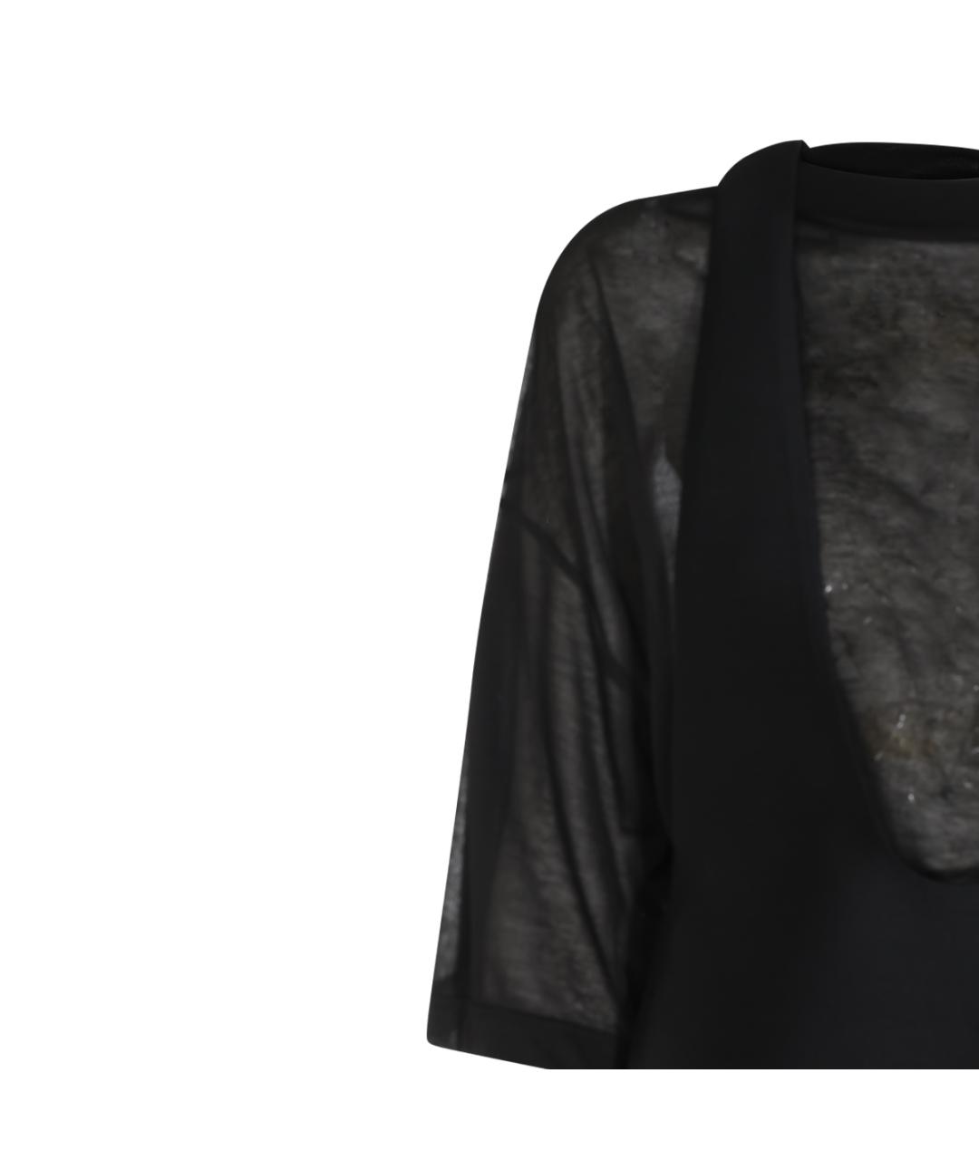 BALENCIAGA Черное шерстяное повседневное платье, фото 3