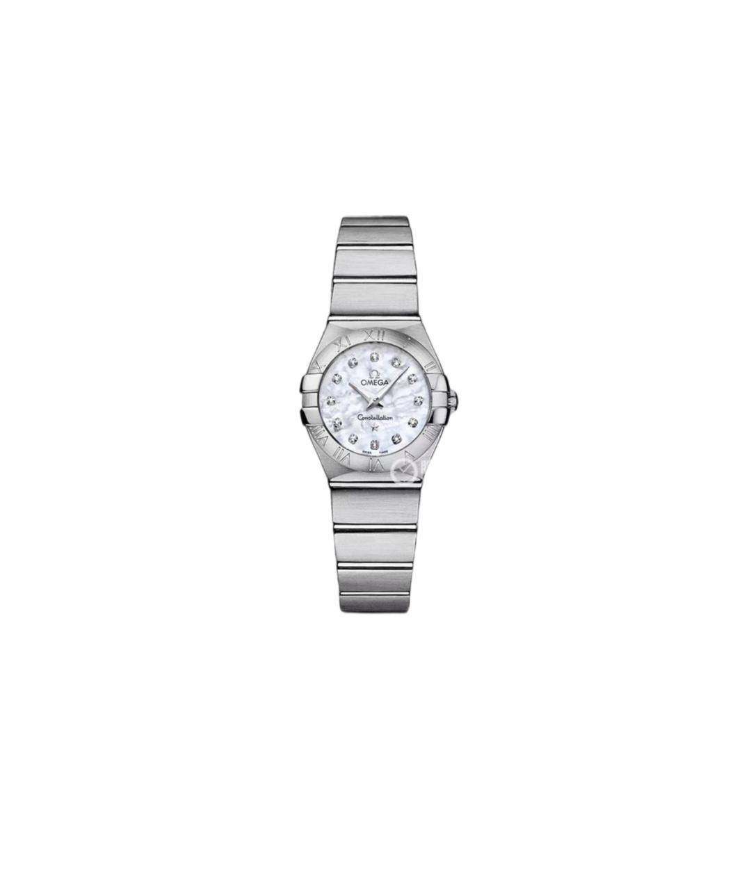 OMEGA Серебряные часы, фото 6