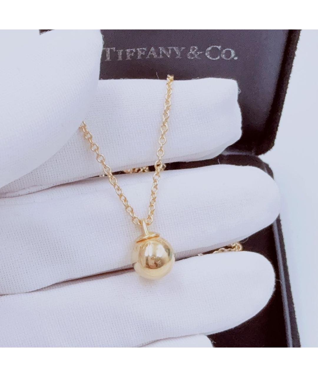 TIFFANY&CO Желтое колье из желтого золота, фото 4