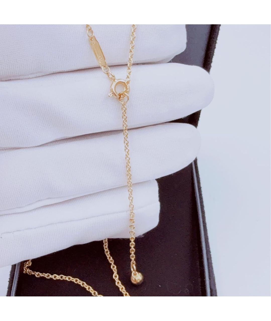 TIFFANY&CO Желтое колье из желтого золота, фото 7