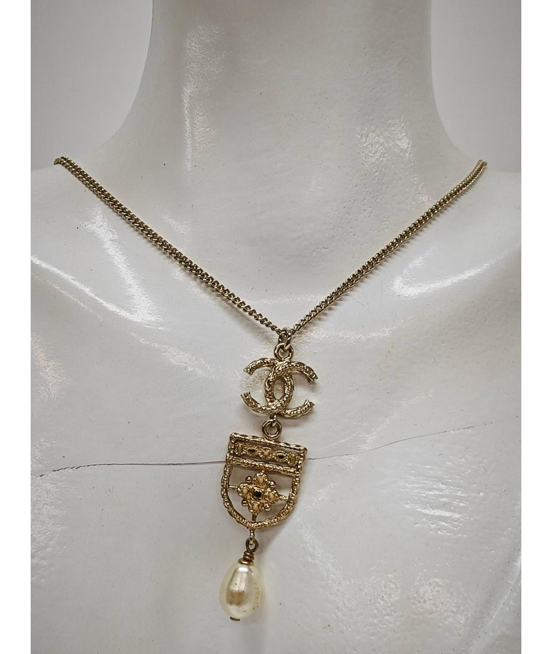 CHANEL Золотое колье, фото 2