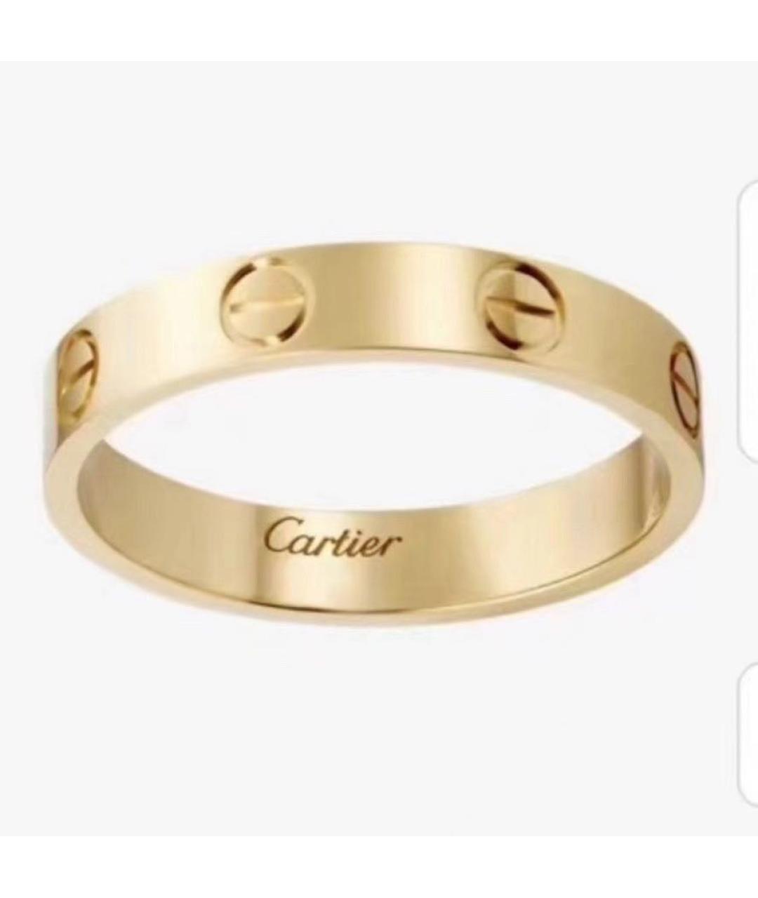 CARTIER Желтое кольцо из желтого золота, фото 7