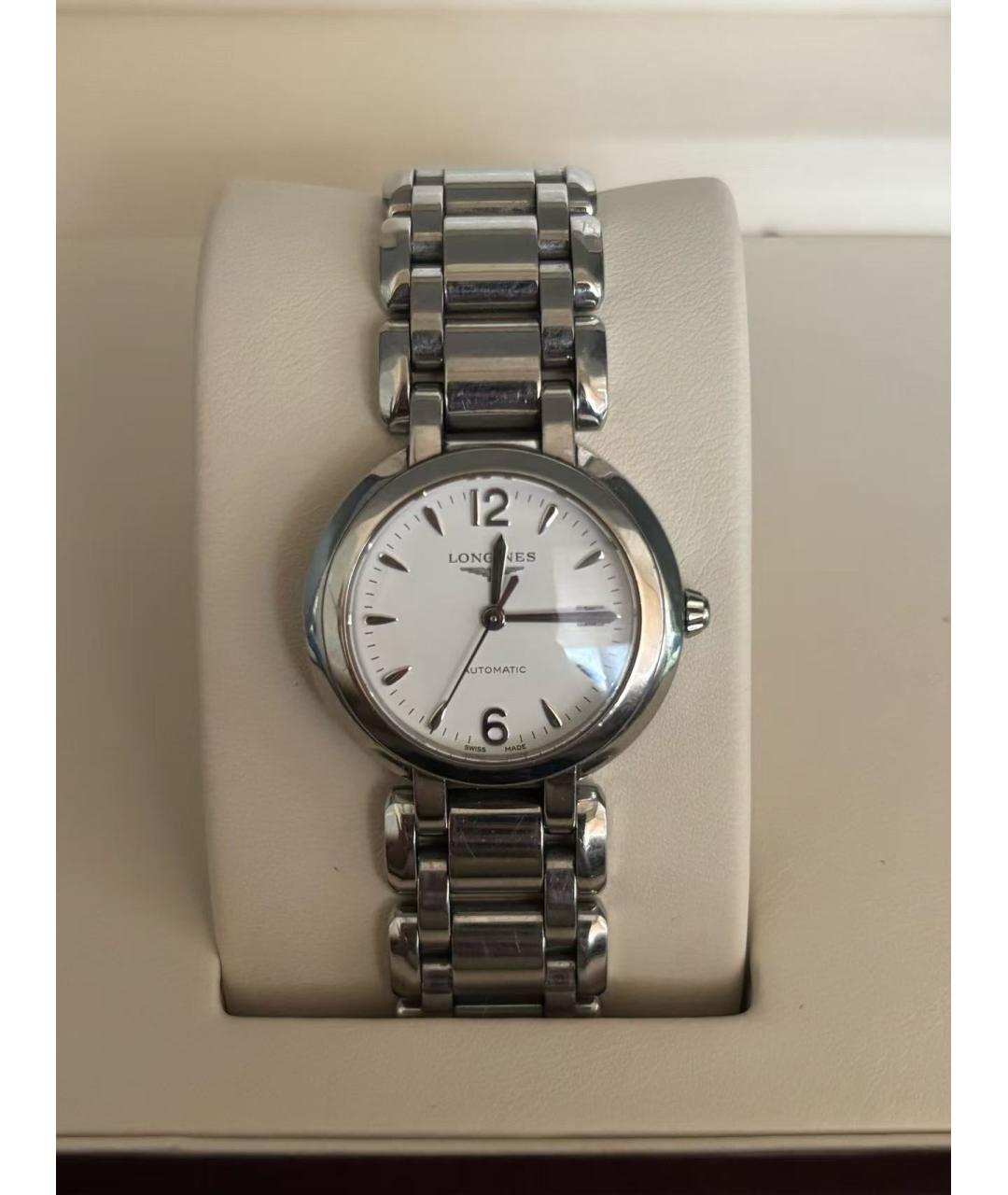 LONGINES Серебряные стальные часы, фото 2