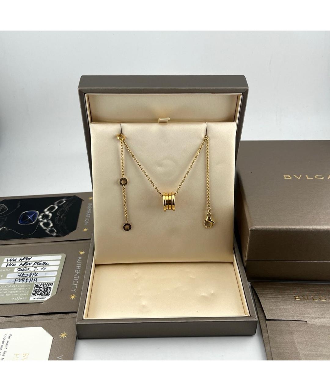 BVLGARI Золотое колье из желтого золота, фото 6