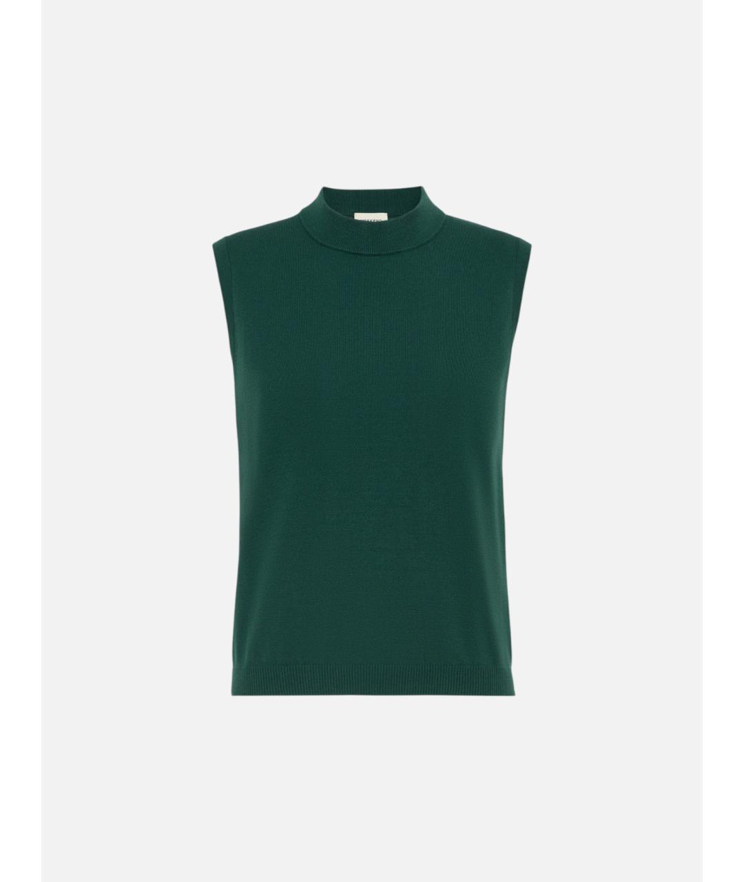 WEEKEND MAX MARA Зеленая вискозная блузы, фото 1