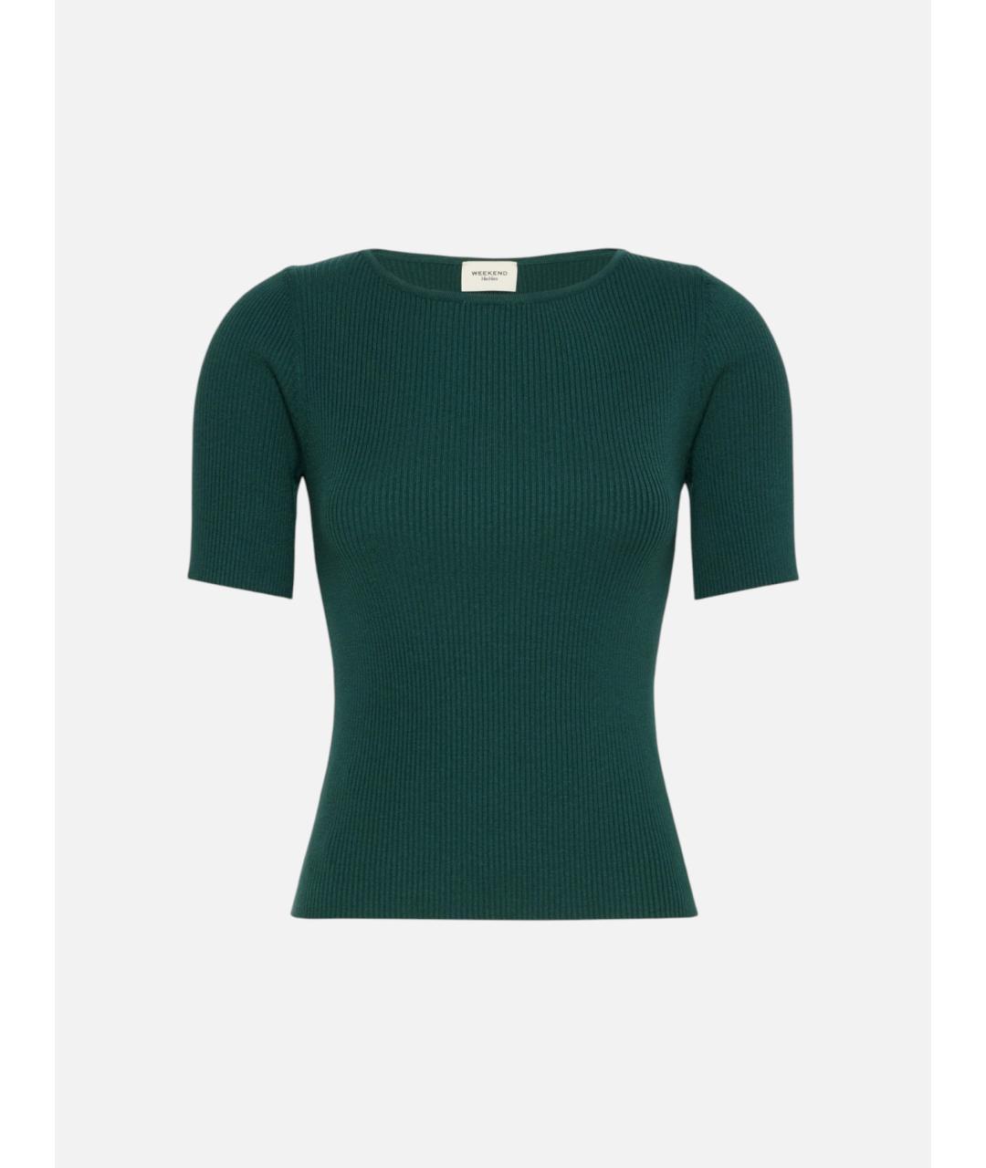 WEEKEND MAX MARA Зеленая вискозная блузы, фото 1