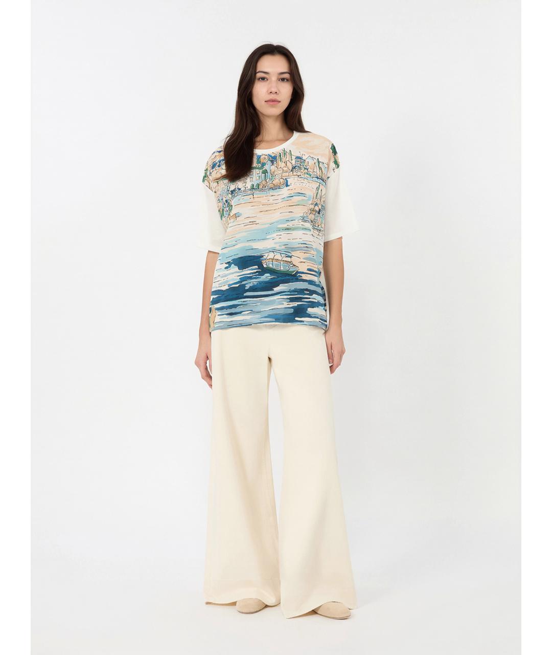 WEEKEND MAX MARA Мульти хлопковая блузы, фото 2