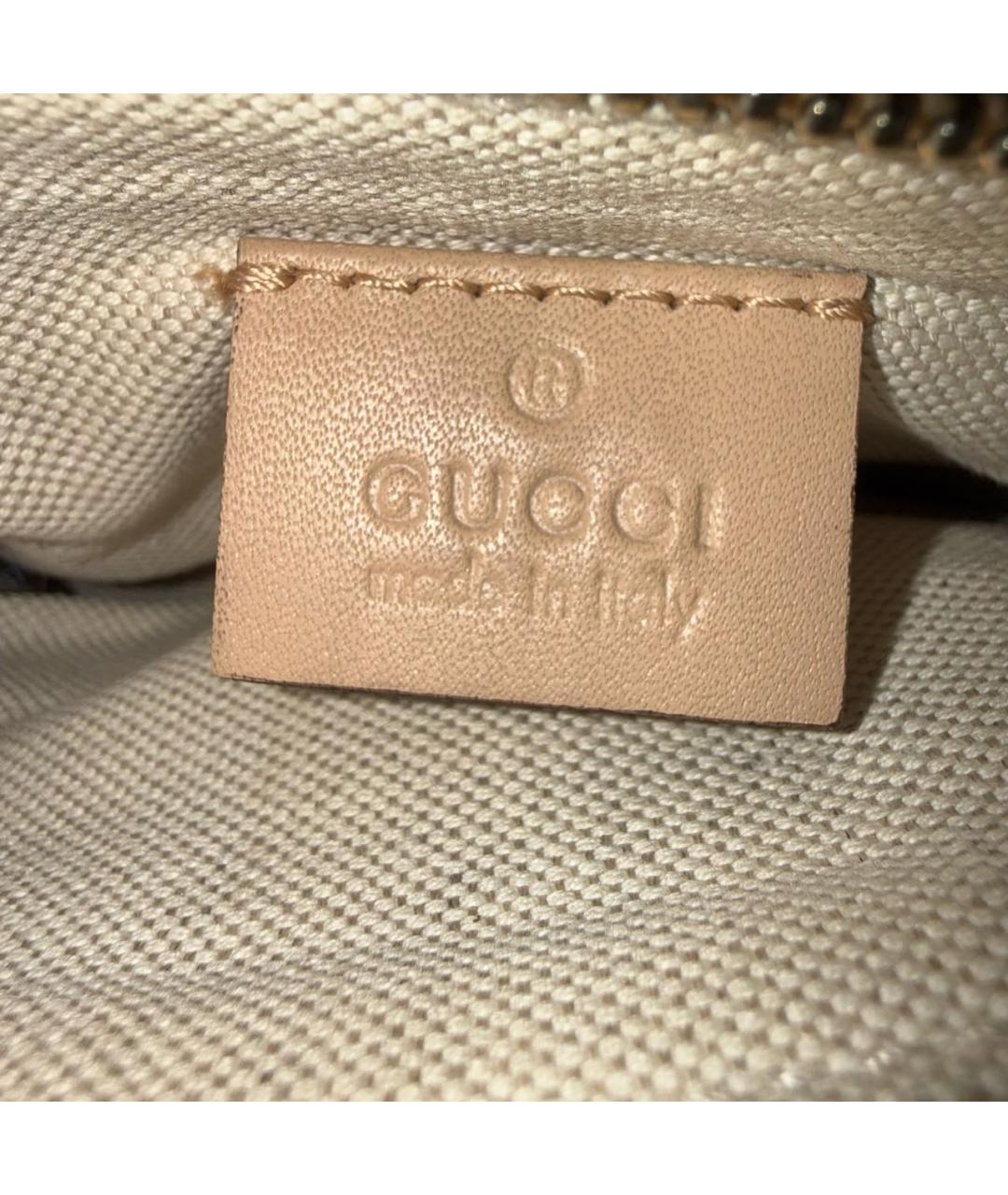 GUCCI Бежевая сумка тоут, фото 5