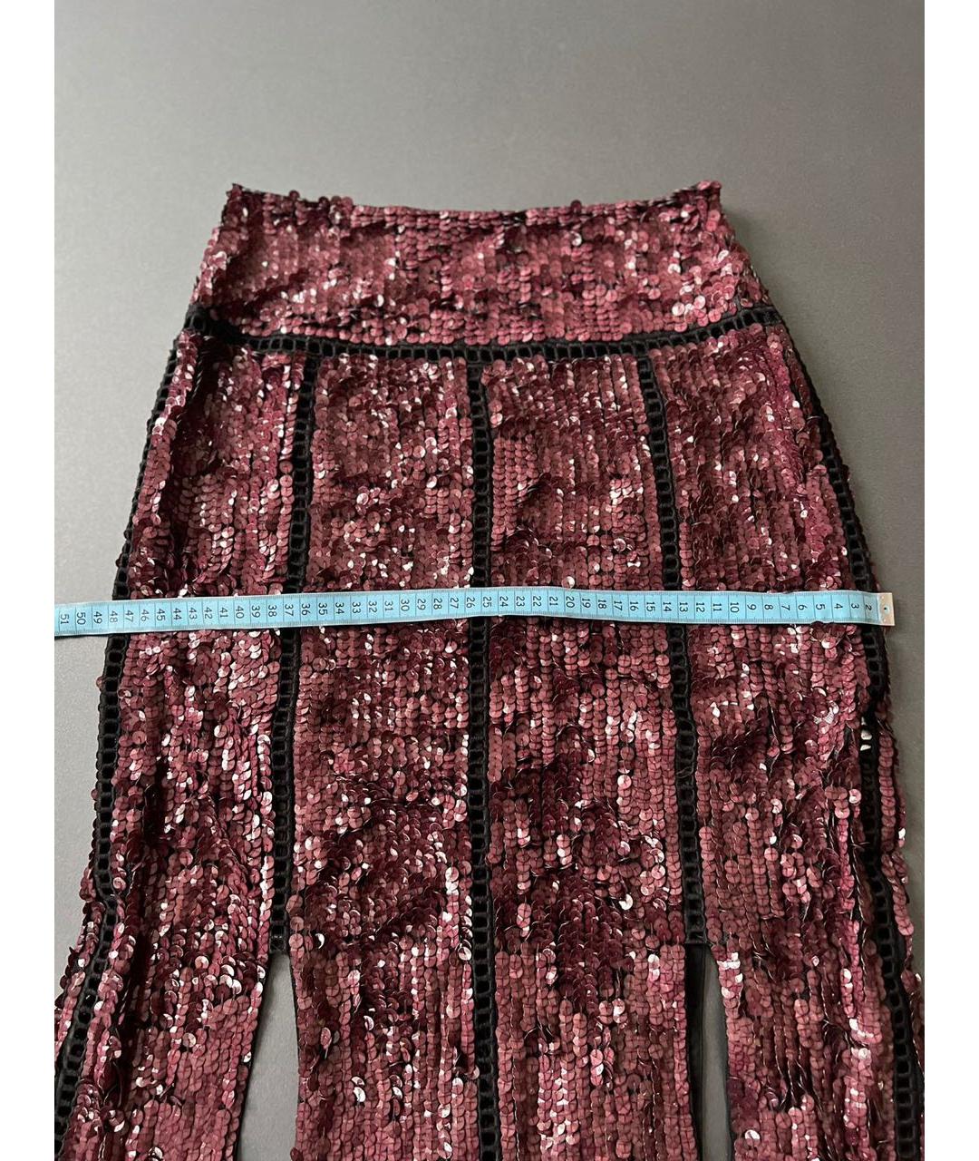 EMILIO PUCCI Бордовая юбка макси, фото 4