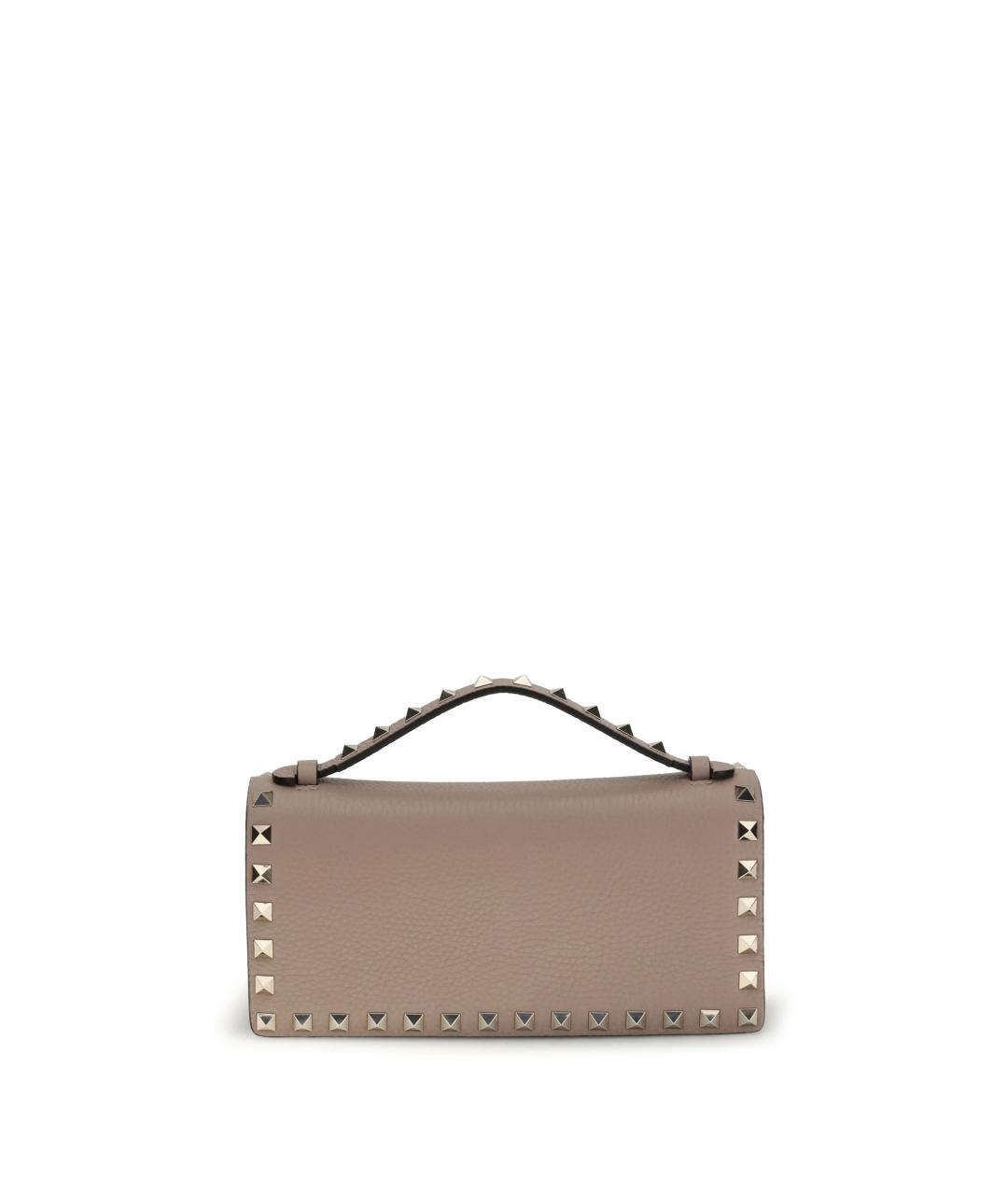 VALENTINO Розовый кожаный кошелек, фото 1