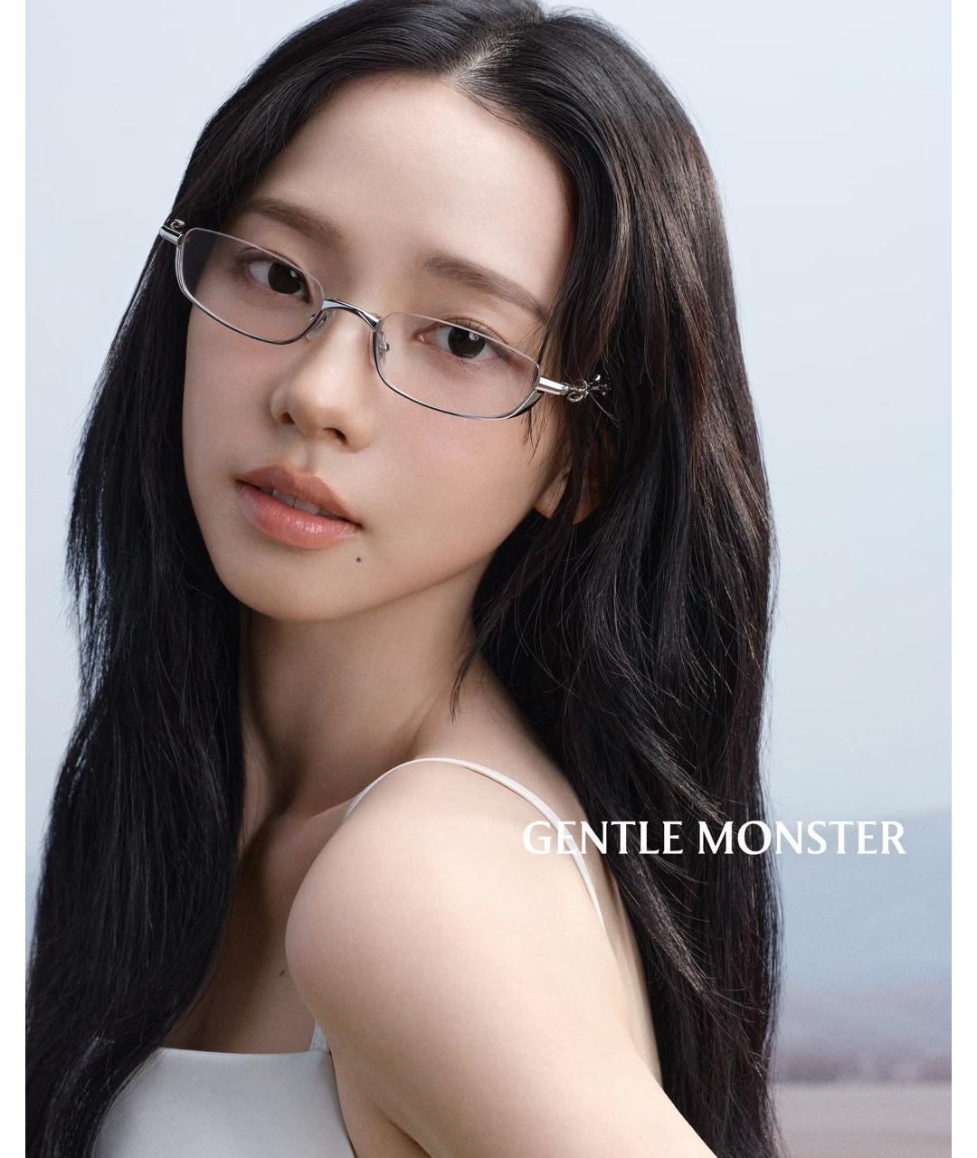 GENTLE MONSTER Серебряные металлические солнцезащитные очки, фото 6