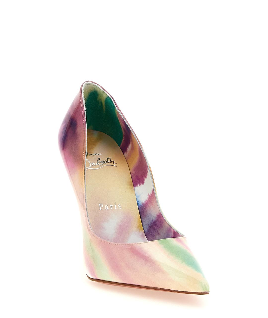 CHRISTIAN LOUBOUTIN Мульти кожаные туфли, фото 2