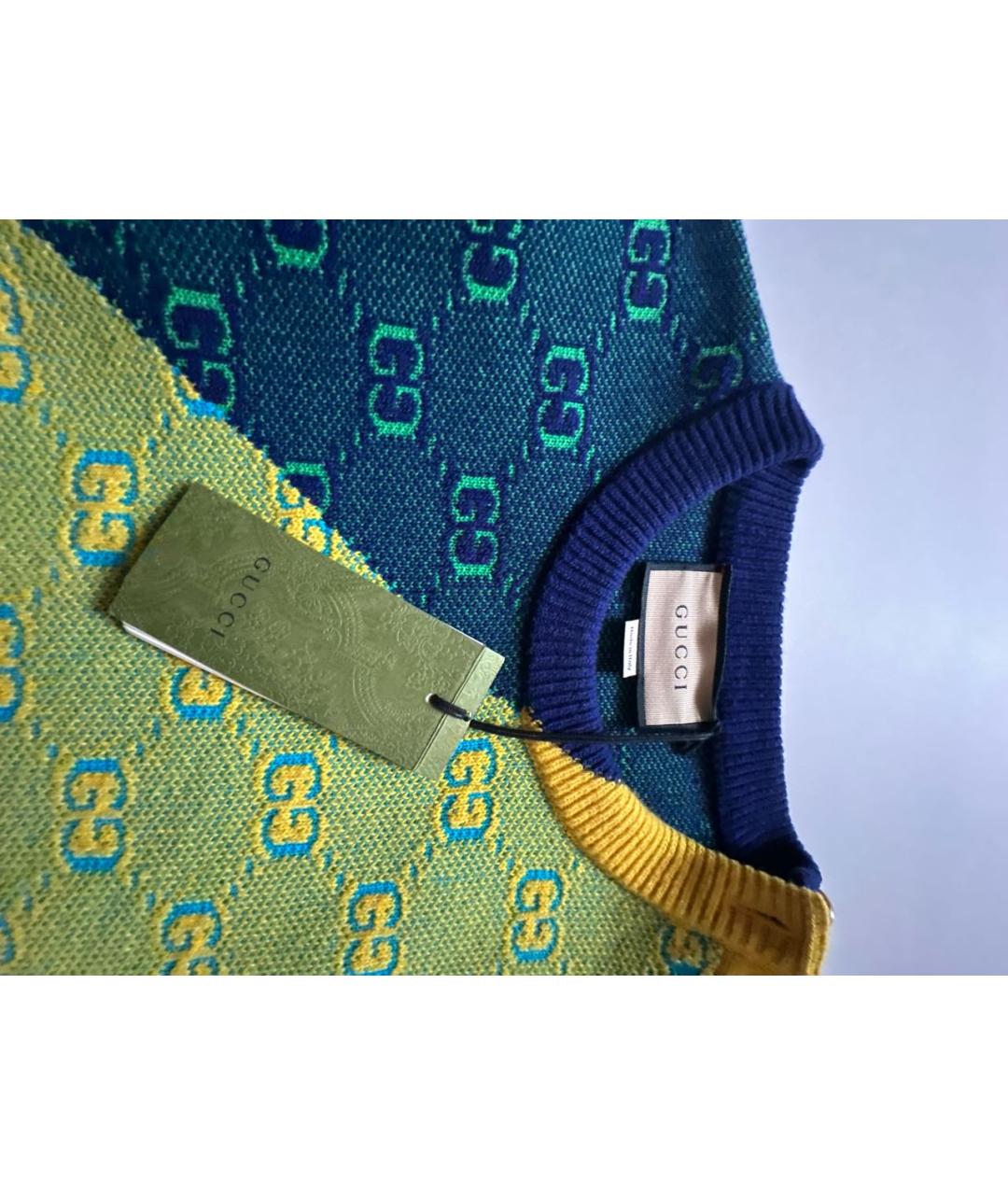 GUCCI Шерстяной джемпер / свитер, фото 3