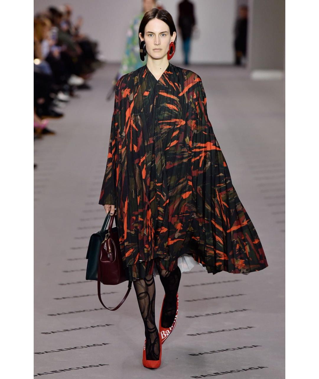 BALENCIAGA Черные текстильные туфли, фото 6