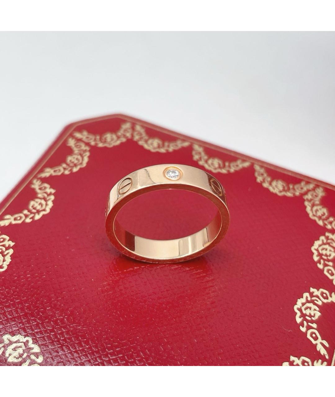 CARTIER Золотое кольцо из розового золота, фото 4