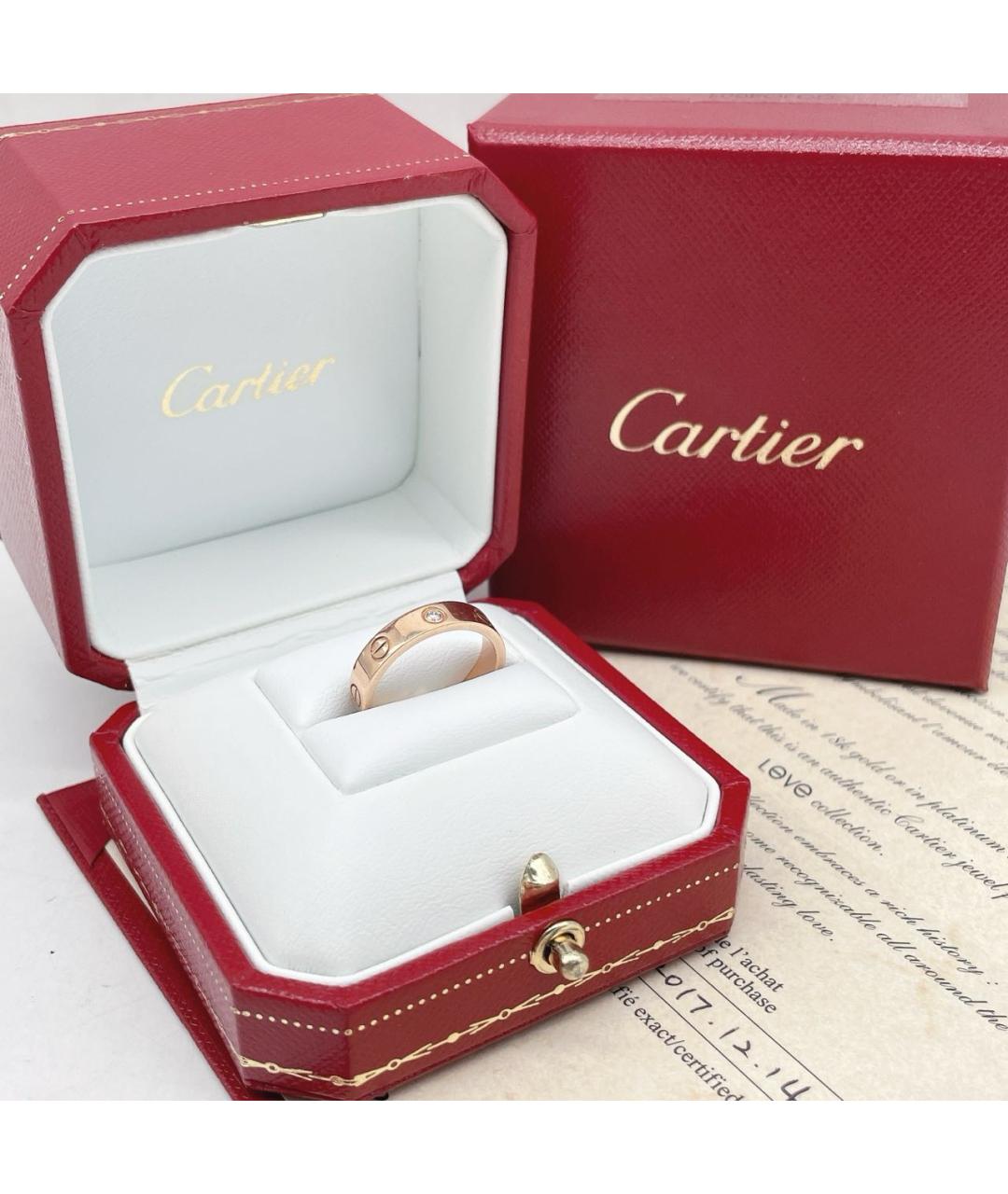 CARTIER Золотое кольцо из розового золота, фото 2