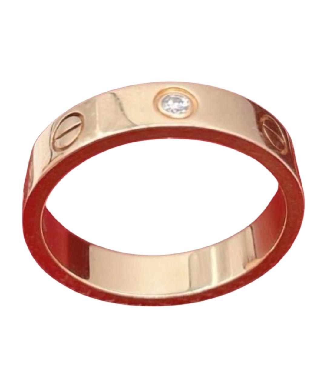 CARTIER Золотое кольцо из розового золота, фото 1