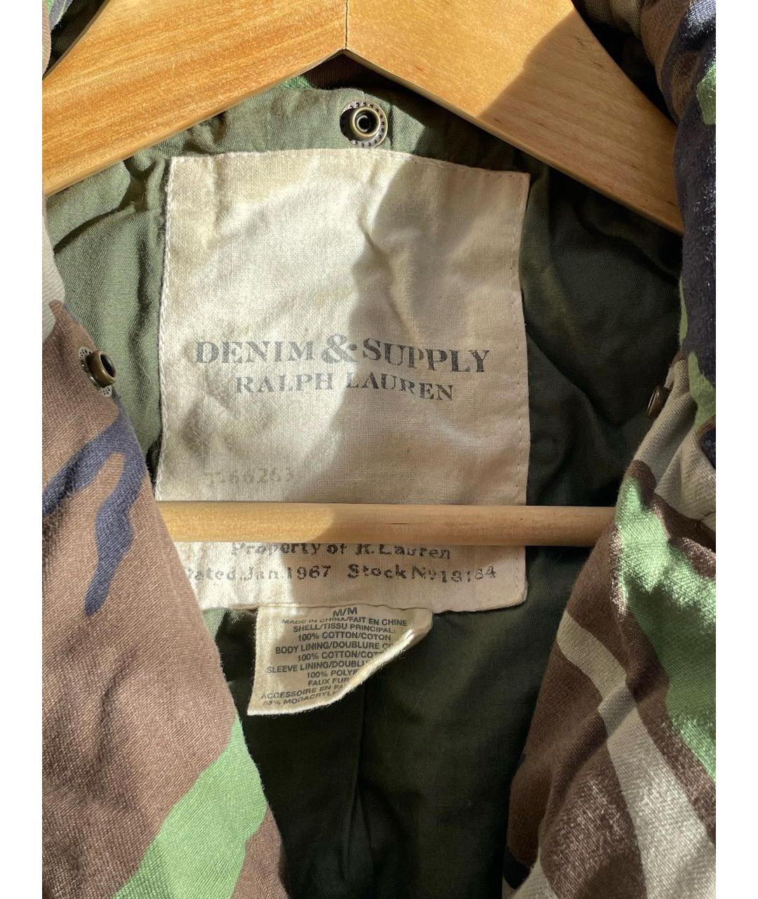 RALPH LAUREN Хаки хлопковая парка, фото 3