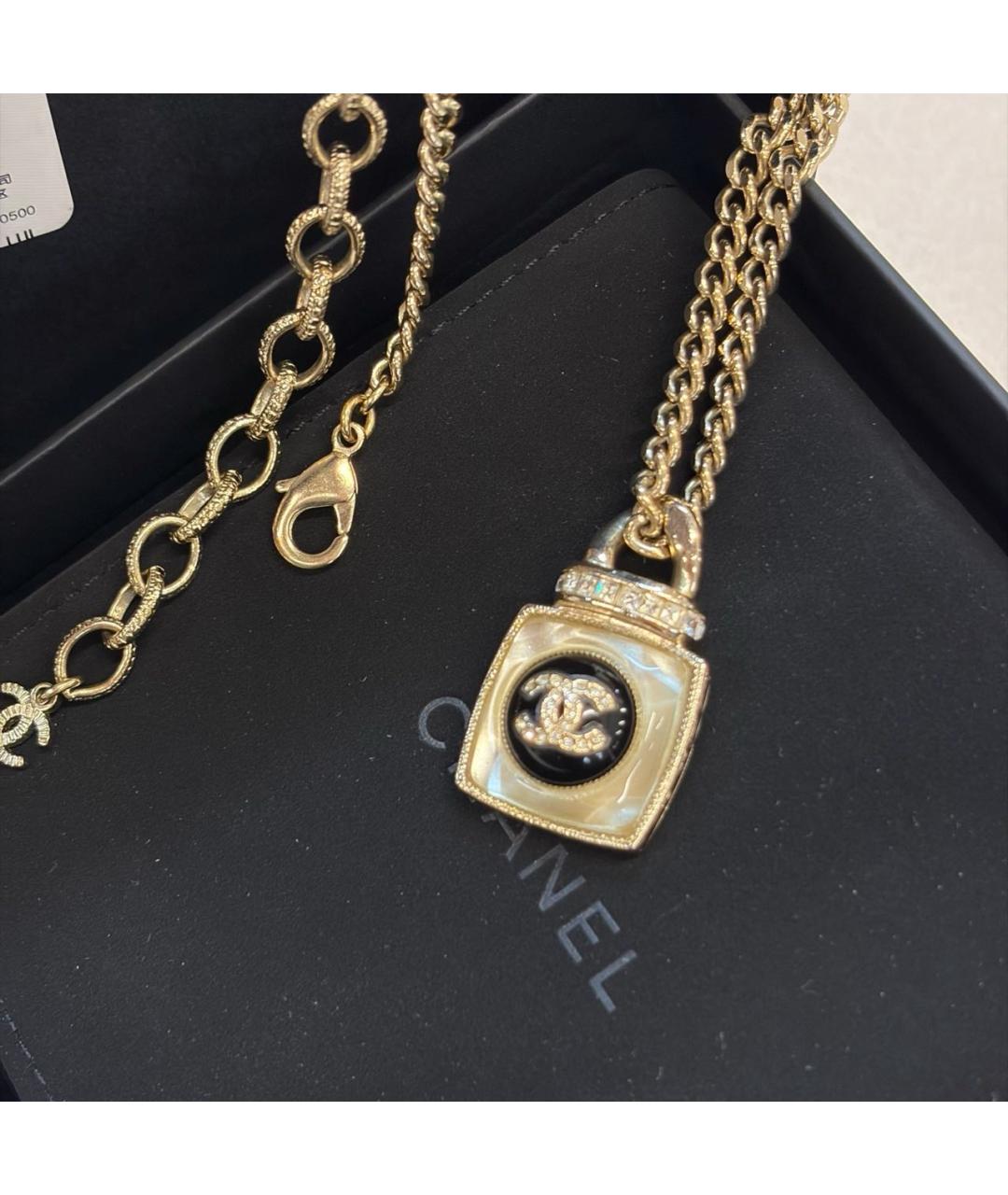 CHANEL Золотое колье, фото 2