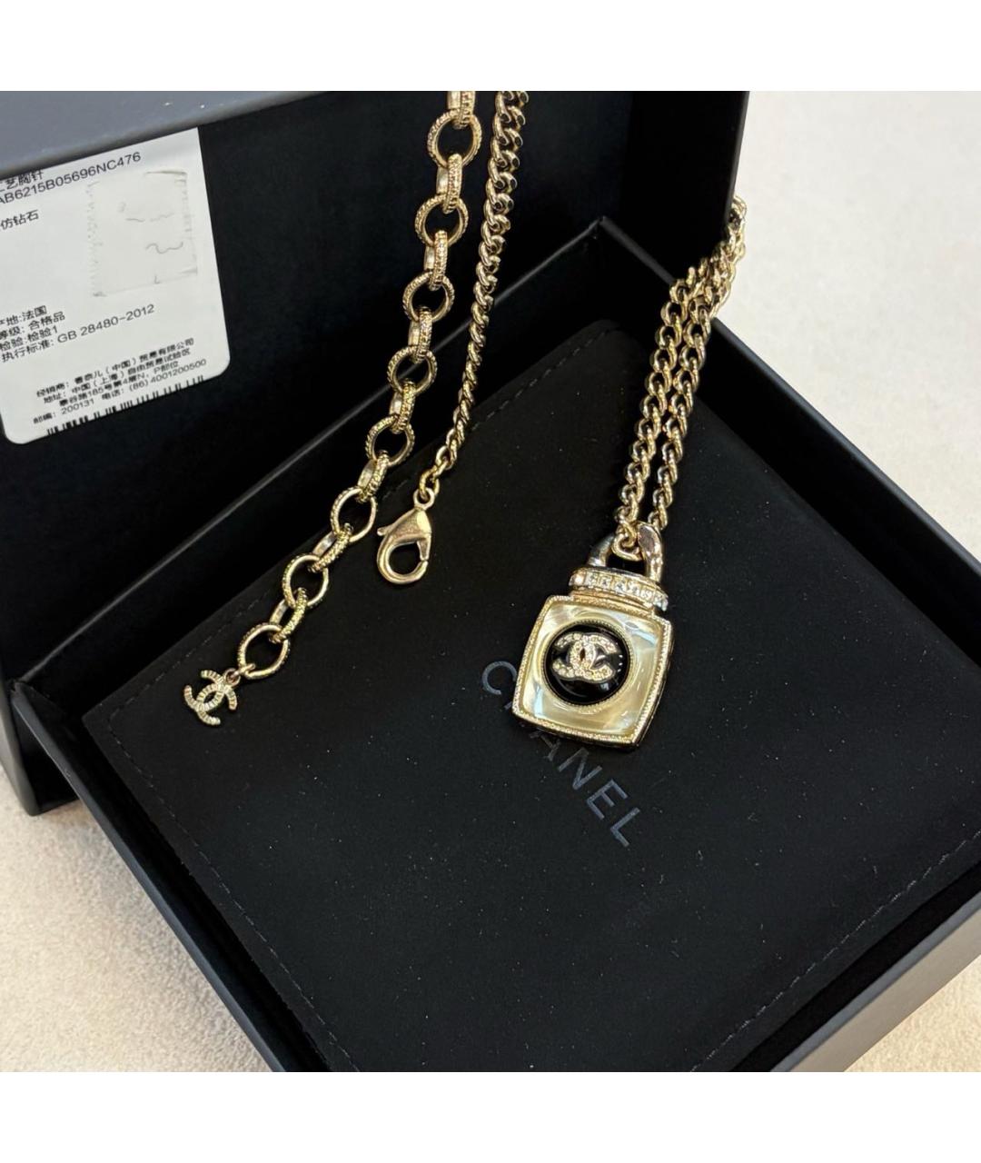 CHANEL Золотое колье, фото 5