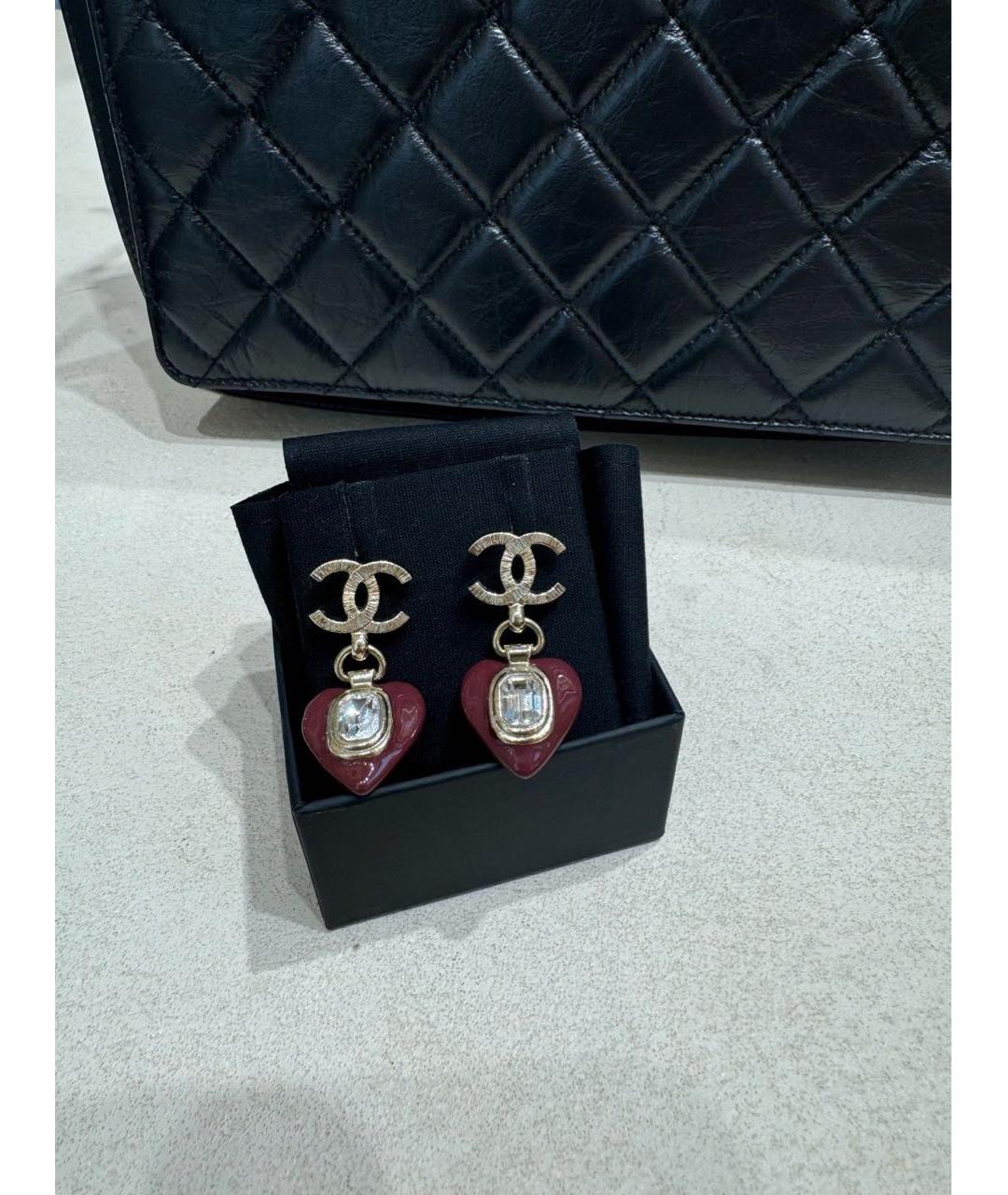 CHANEL Золотые серьги, фото 4