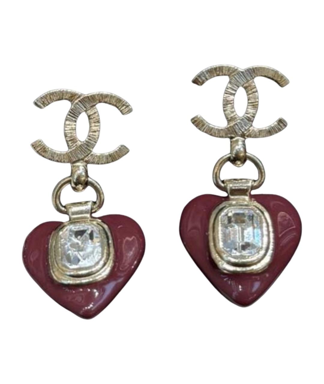 CHANEL Золотые серьги, фото 1