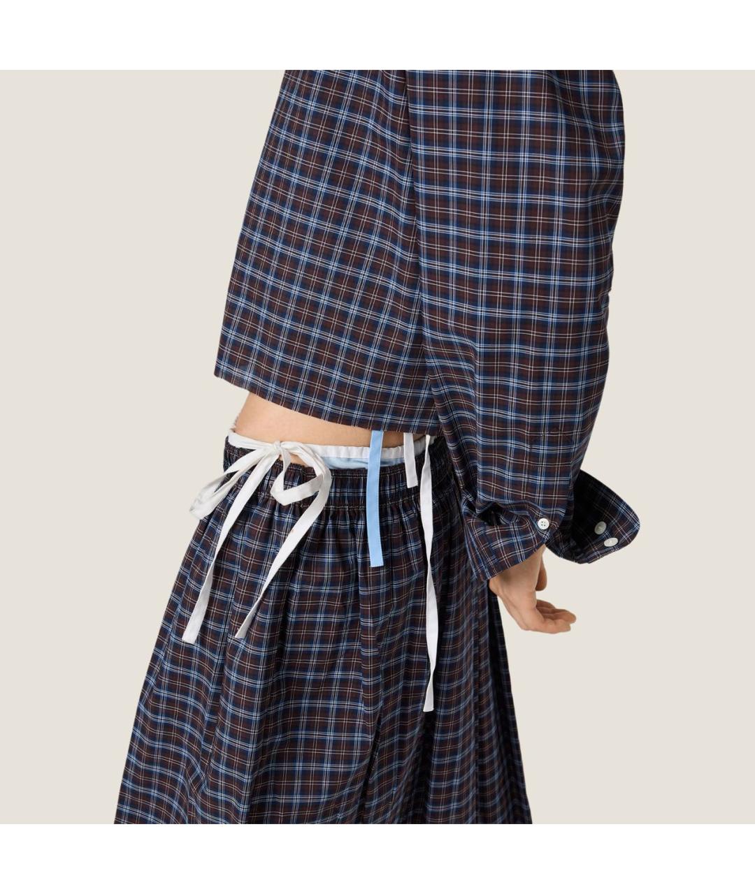 MIU MIU Синяя рубашка, фото 5
