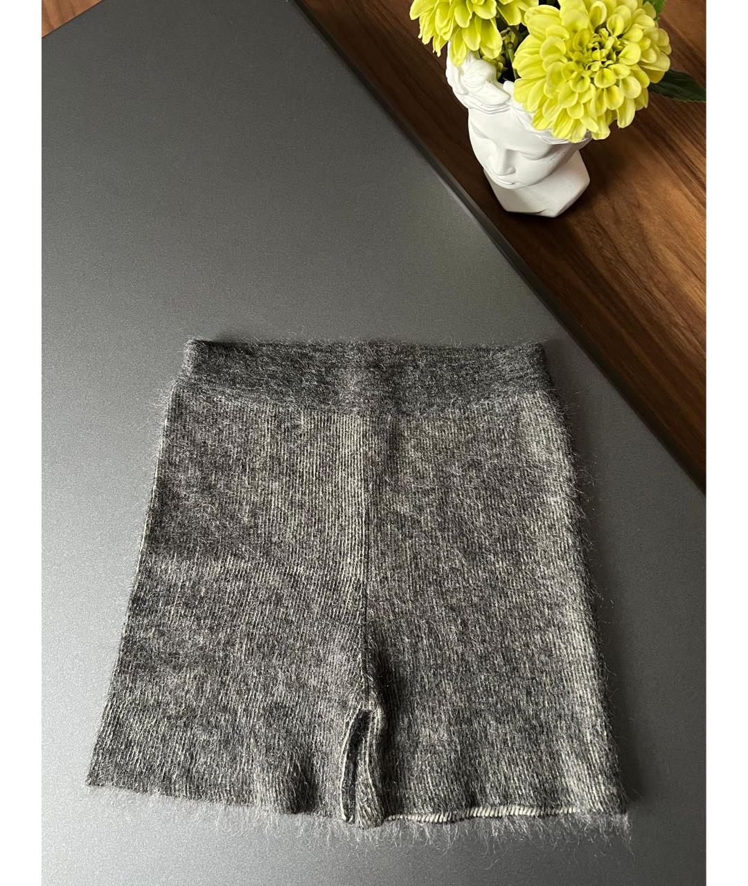 JACQUEMUS Серые шорты, фото 8