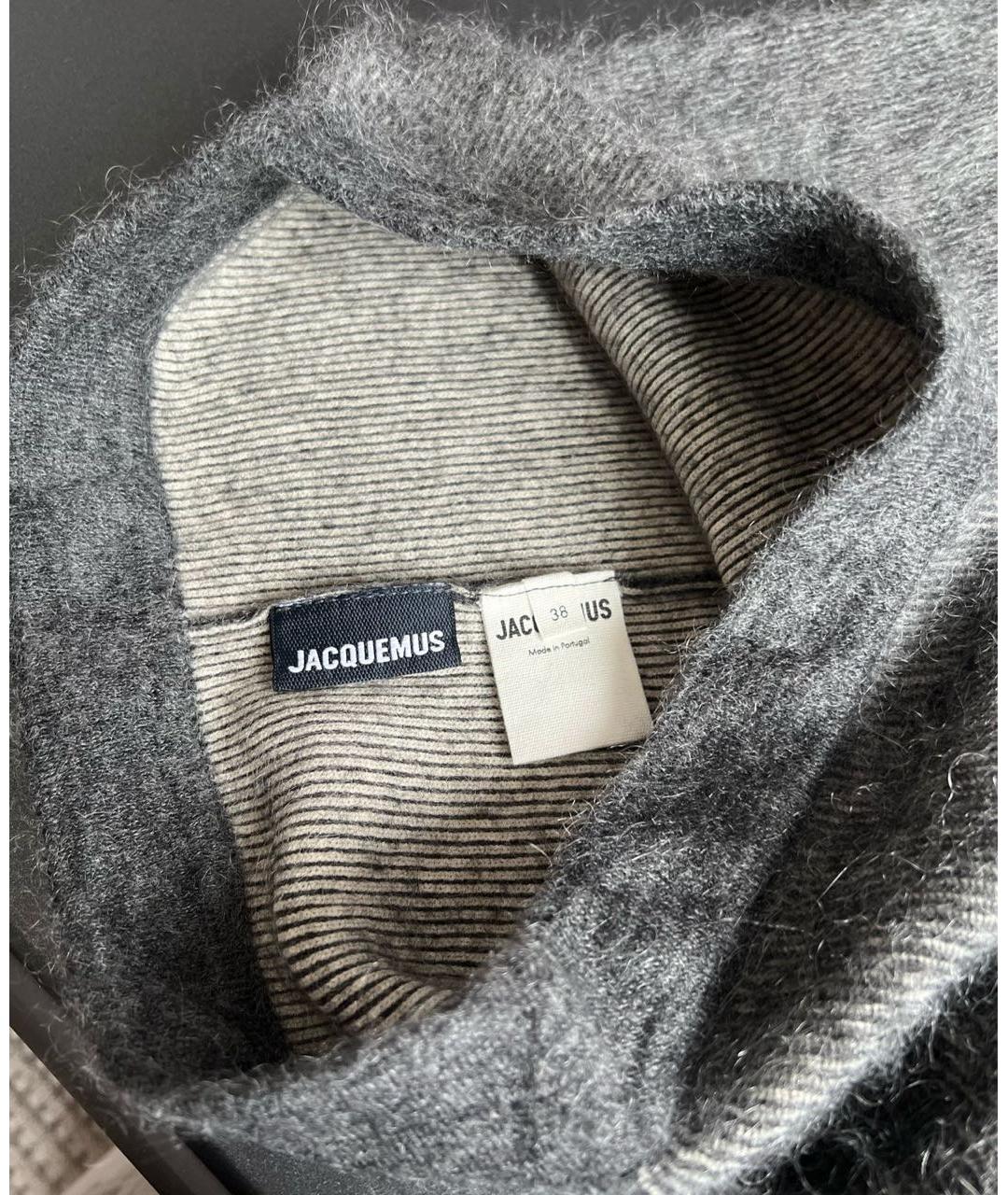 JACQUEMUS Серые шорты, фото 5