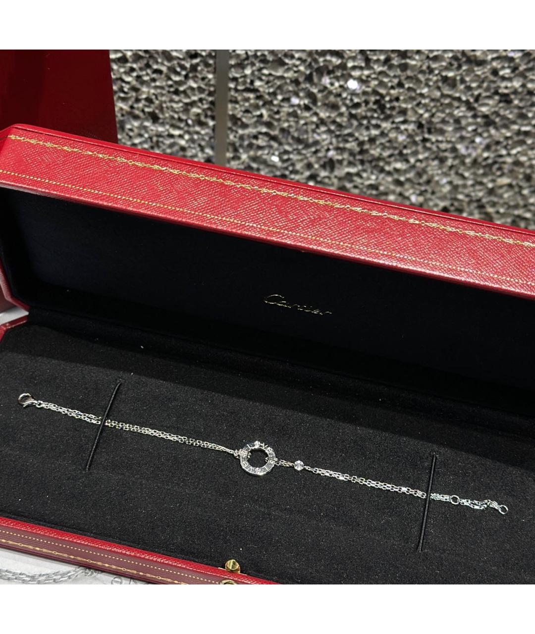 CARTIER Серебряный браслет из белого золота, фото 3