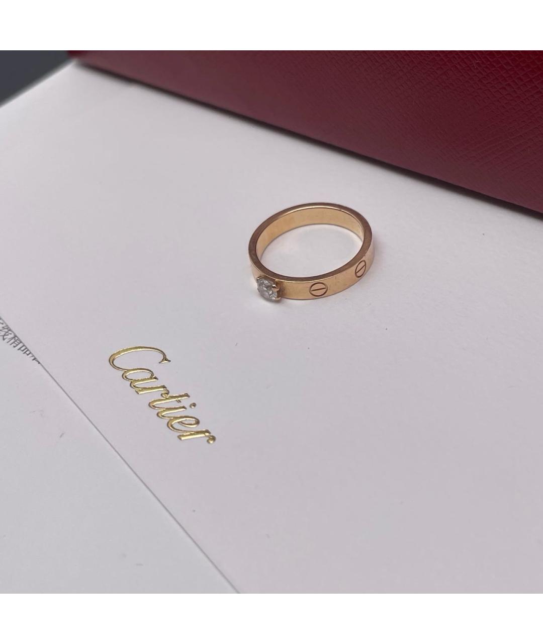 CARTIER Золотое кольцо из розового золота, фото 2