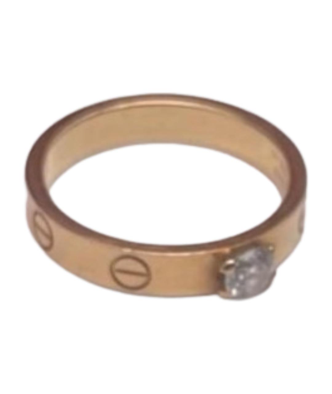 CARTIER Золотое кольцо из розового золота, фото 1