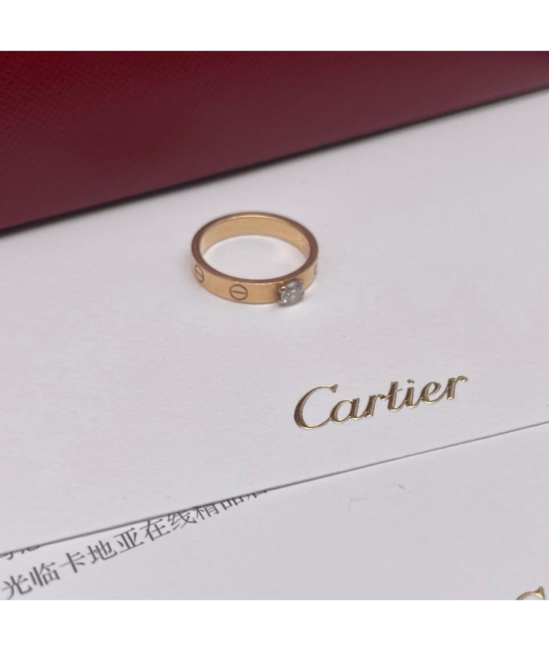 CARTIER Золотое кольцо из розового золота, фото 6