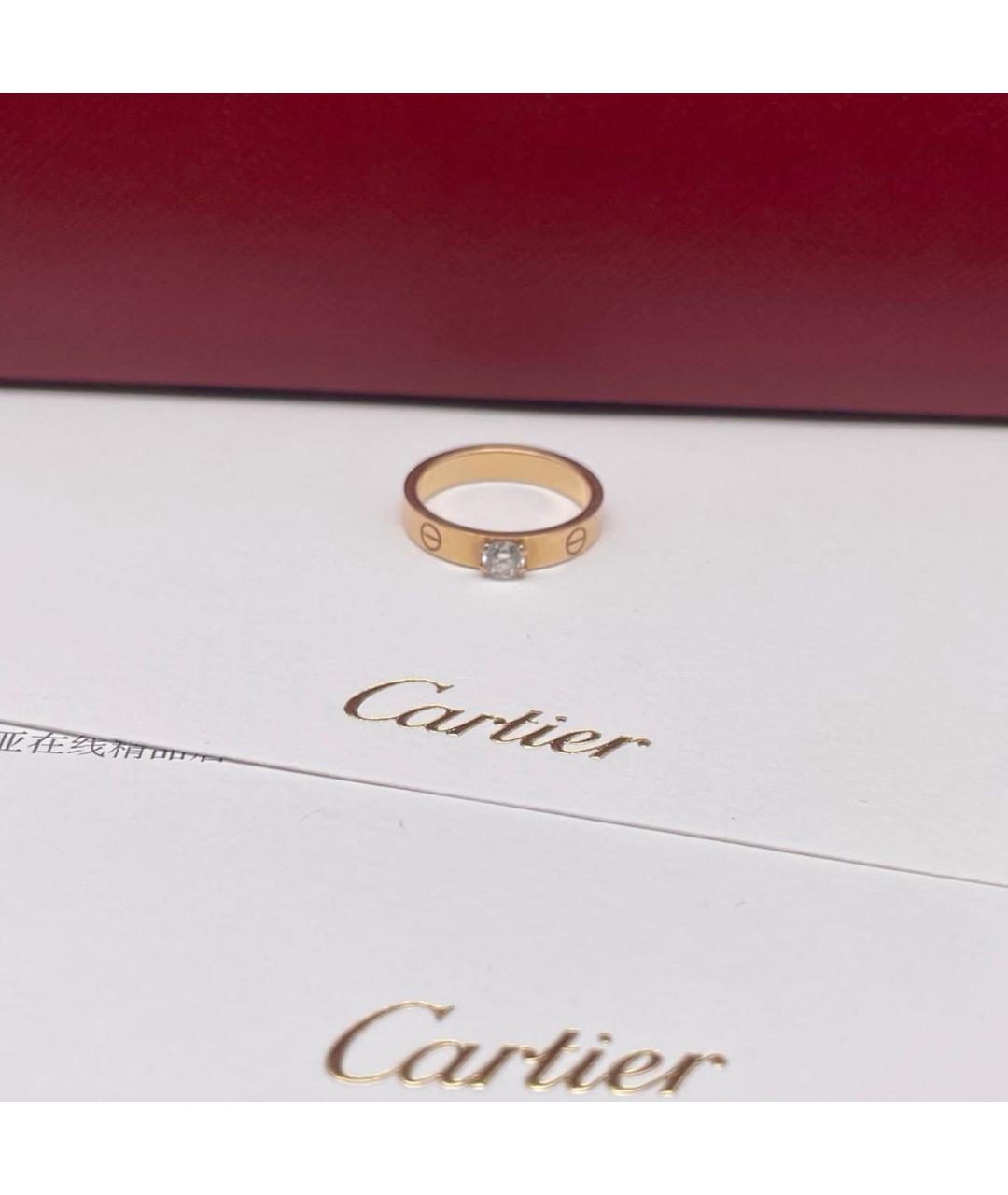CARTIER Золотое кольцо из розового золота, фото 3