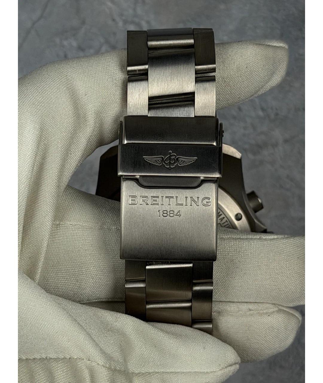 BREITLING Синие металлические часы, фото 6
