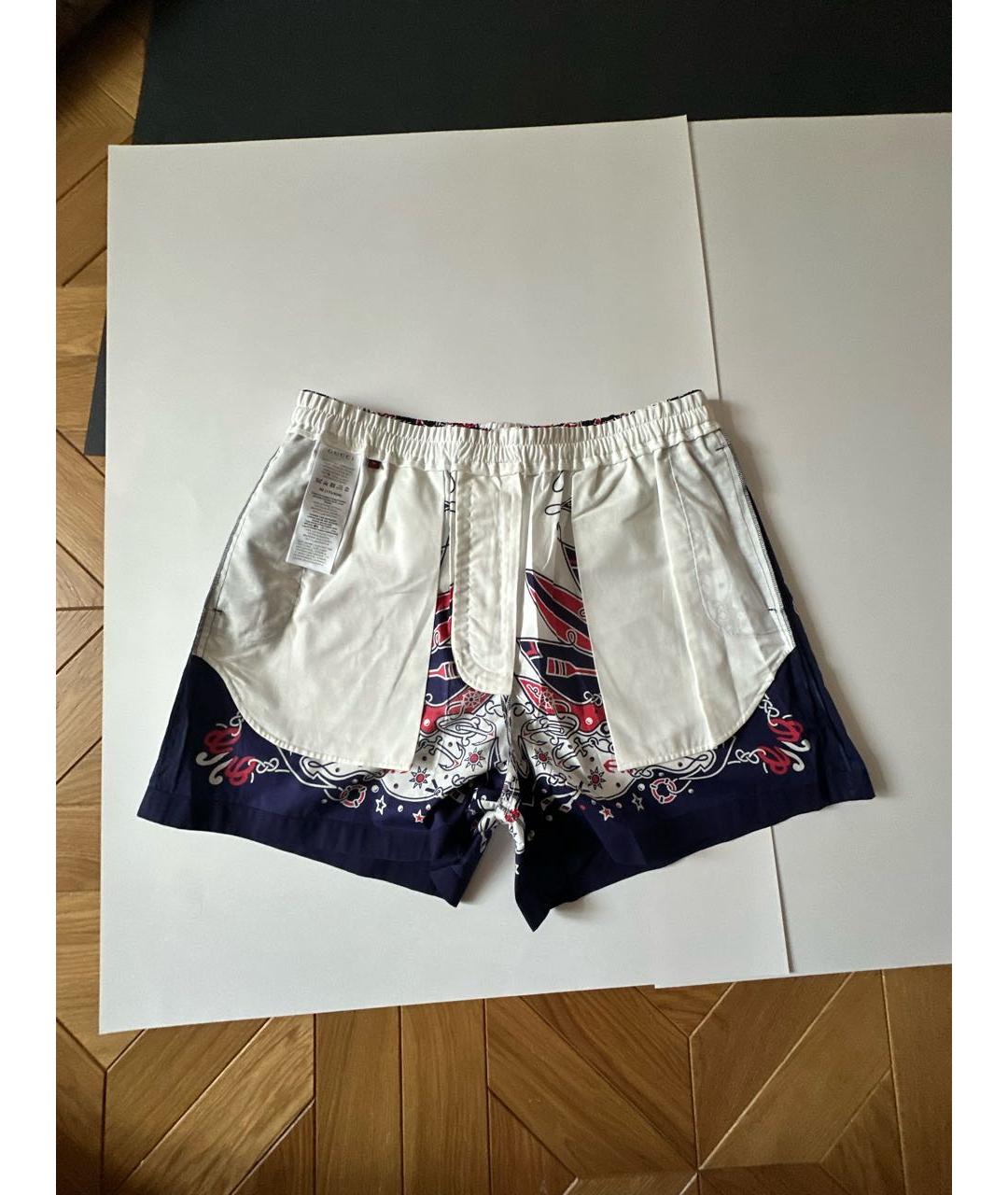 GUCCI Хлопковые шорты, фото 7