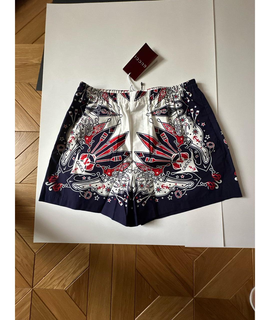 GUCCI Хлопковые шорты, фото 9