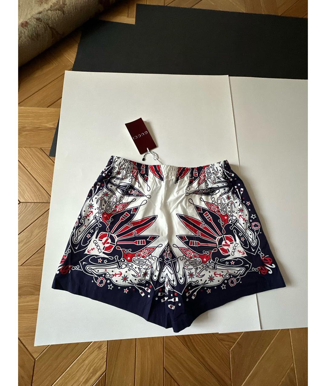 GUCCI Хлопковые шорты, фото 2