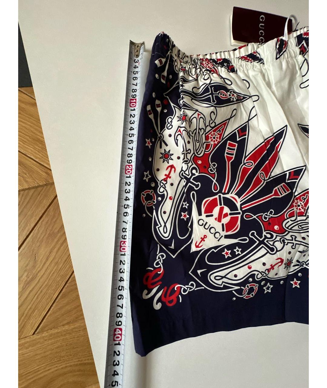 GUCCI Хлопковые шорты, фото 5