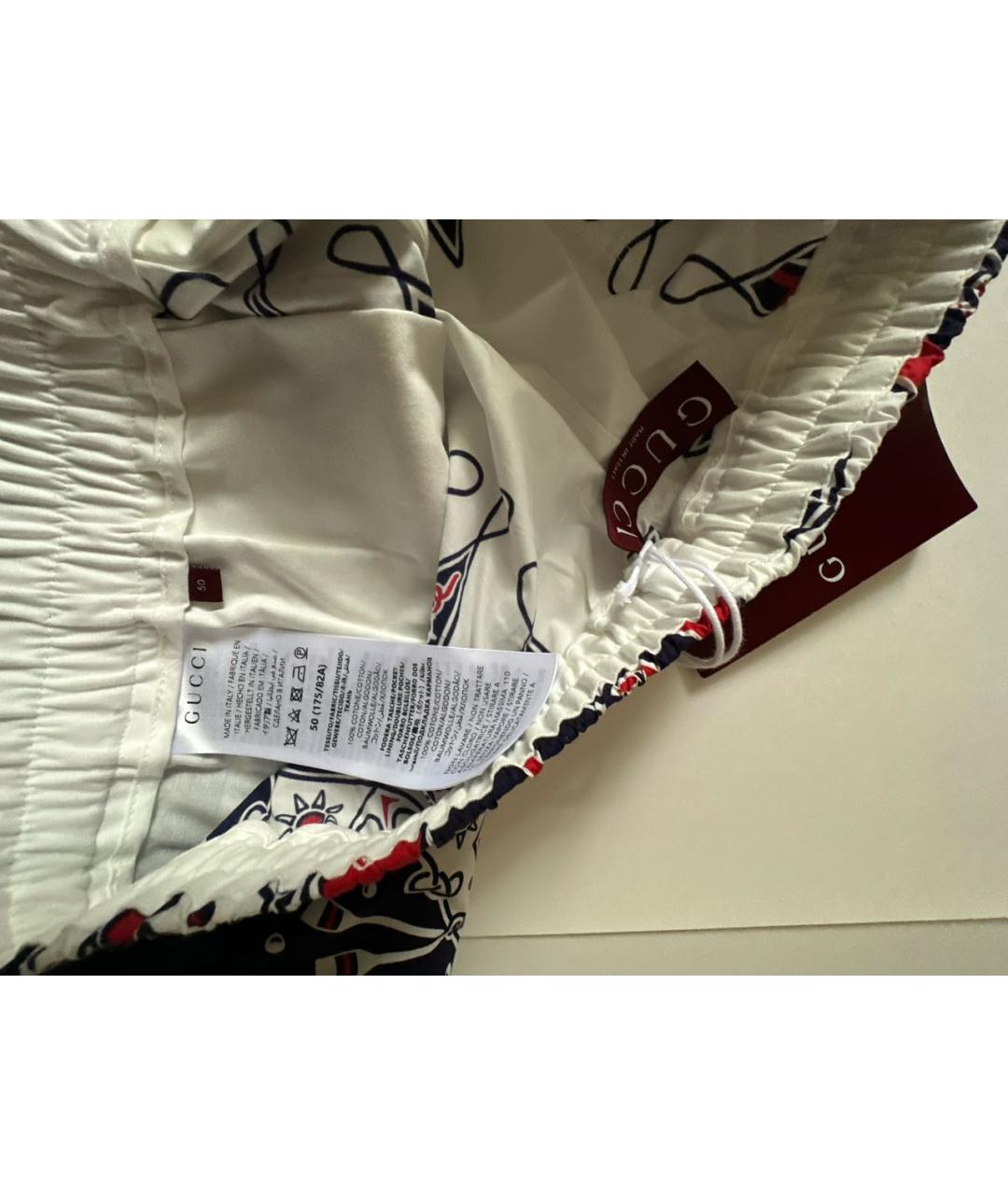 GUCCI Хлопковые шорты, фото 3