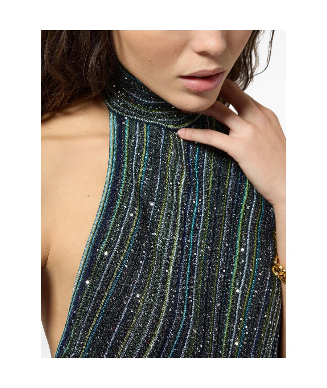 MISSONI Мульти коктейльное платье, фото 2