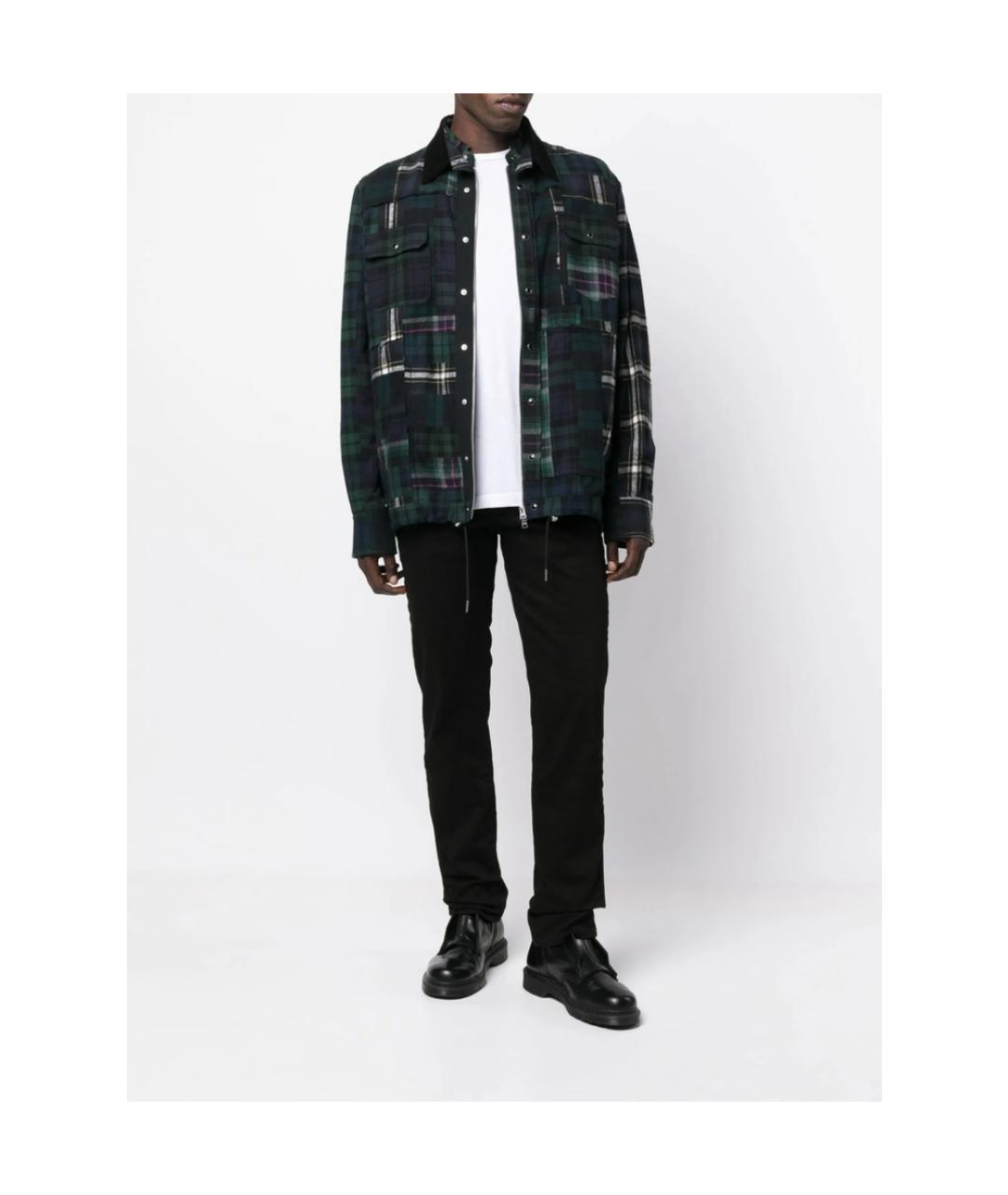 LEVI'S Черные хлопковые прямые джинсы, фото 3
