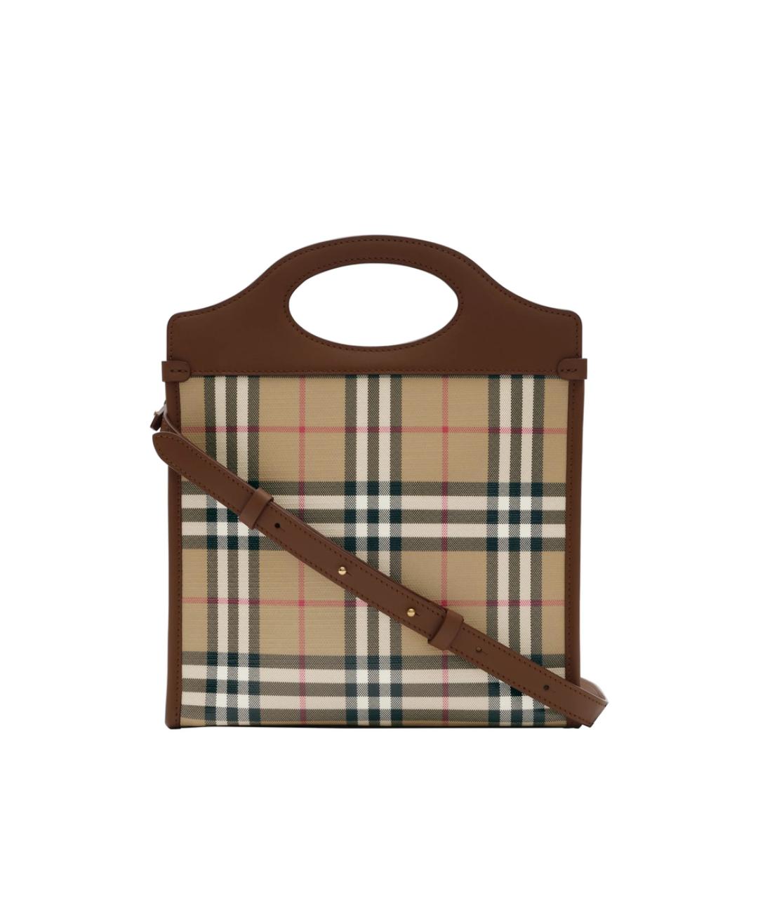 BURBERRY Бежевая канва сумка тоут, фото 2