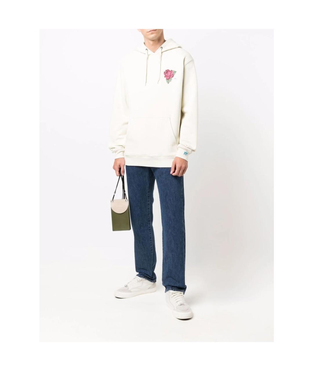LEVI'S Синие хлопковые прямые джинсы, фото 2