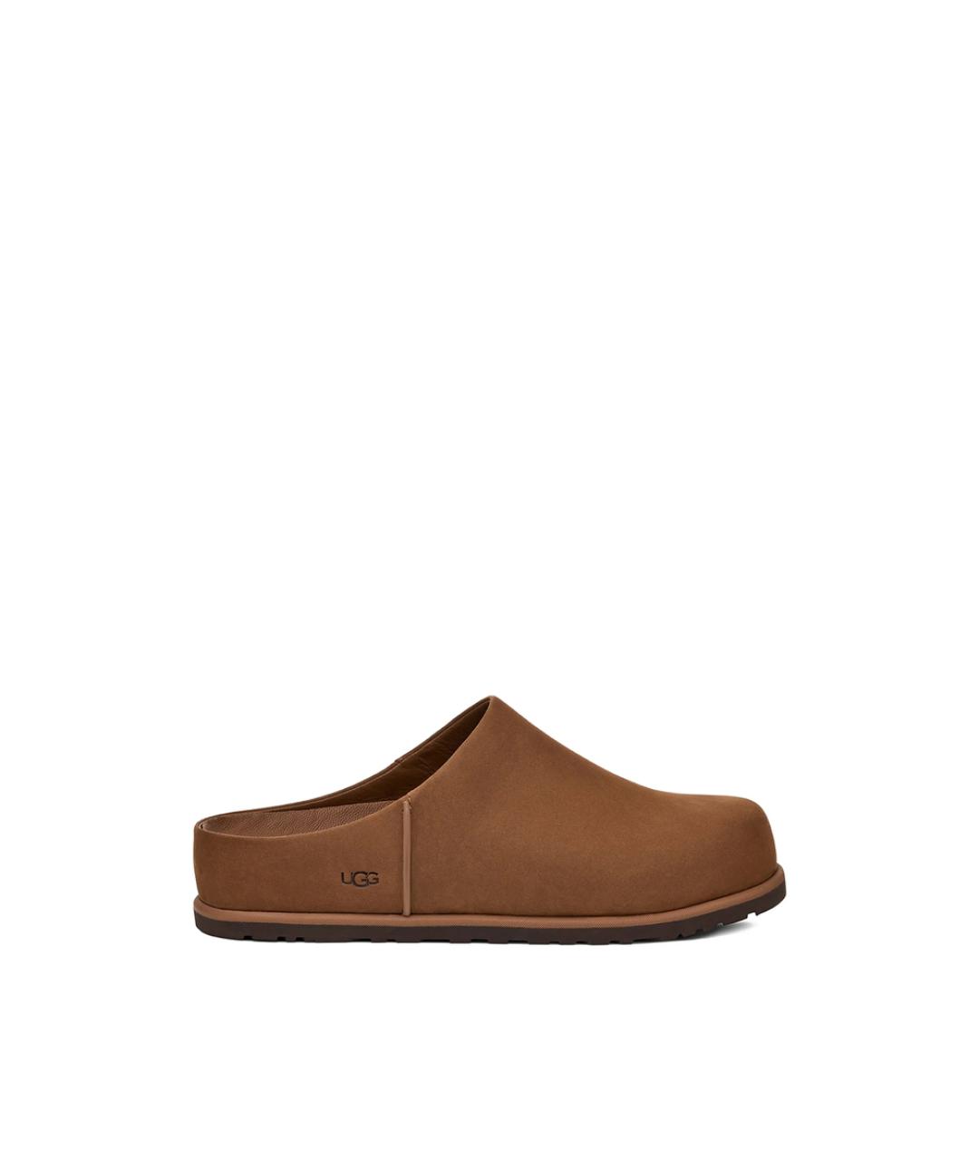 UGG Коричневые кожаные сандалии, фото 1