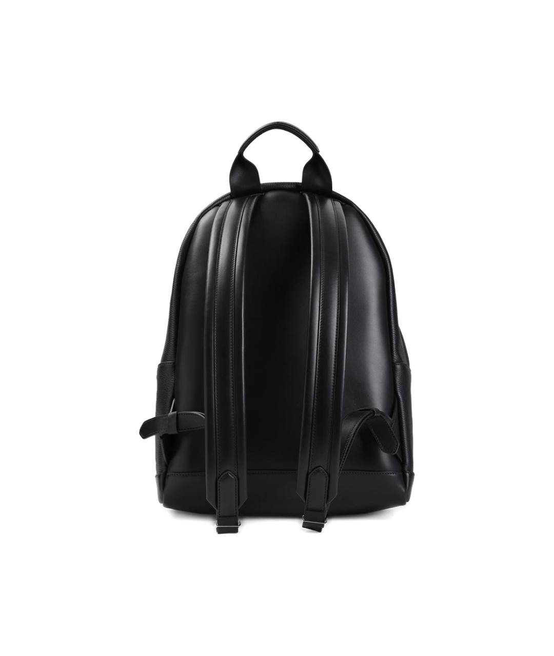 TOM FORD Черный кожаный рюкзак, фото 2