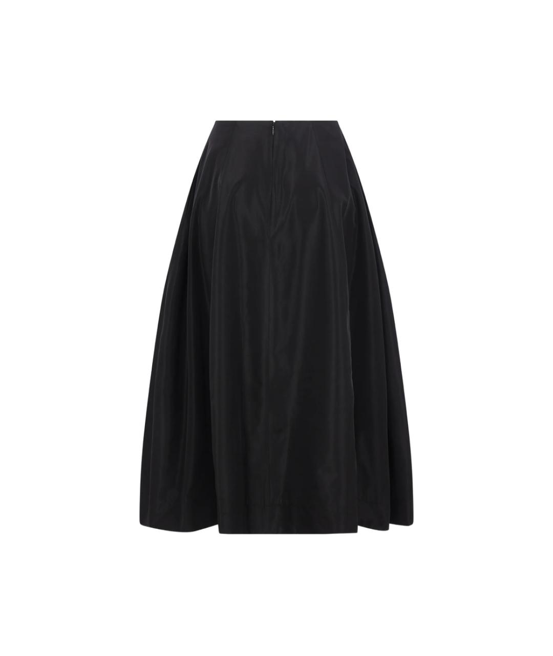 SIMONE ROCHA Черная полиэстеровая юбка миди, фото 1