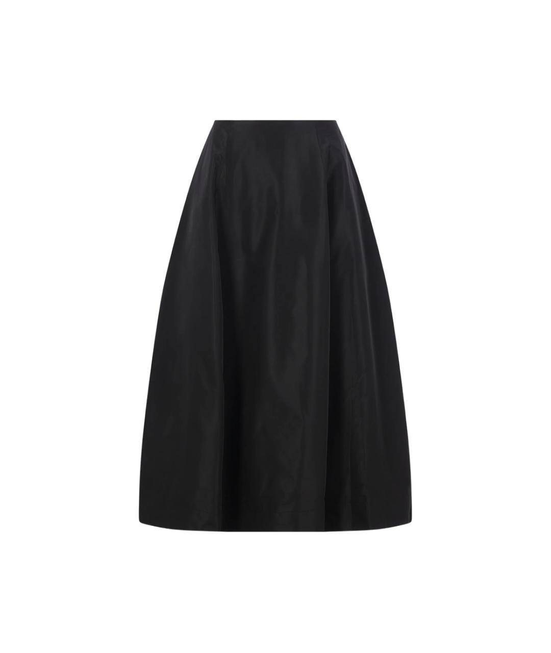 SIMONE ROCHA Черная полиэстеровая юбка миди, фото 4
