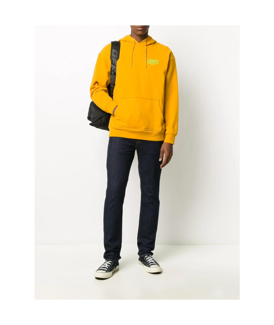 LEVI'S Синие прямые джинсы, фото 4