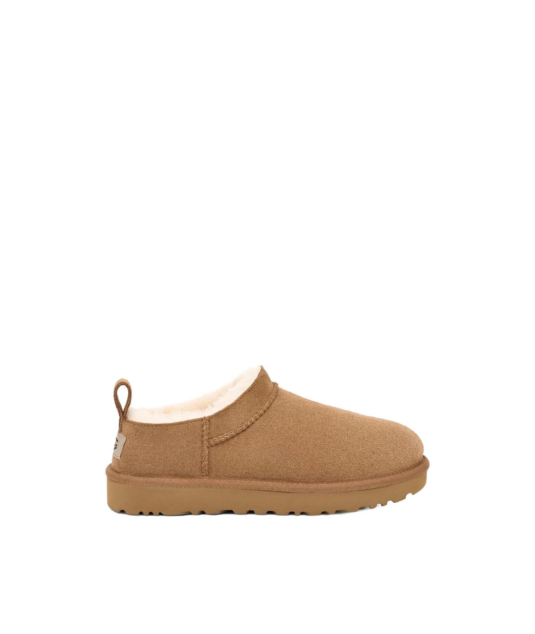 UGG Коричневые замшевые низкие ботинки, фото 1